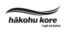 Hākohu Kore at all times logo black