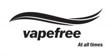 Vapefree at all times logo black